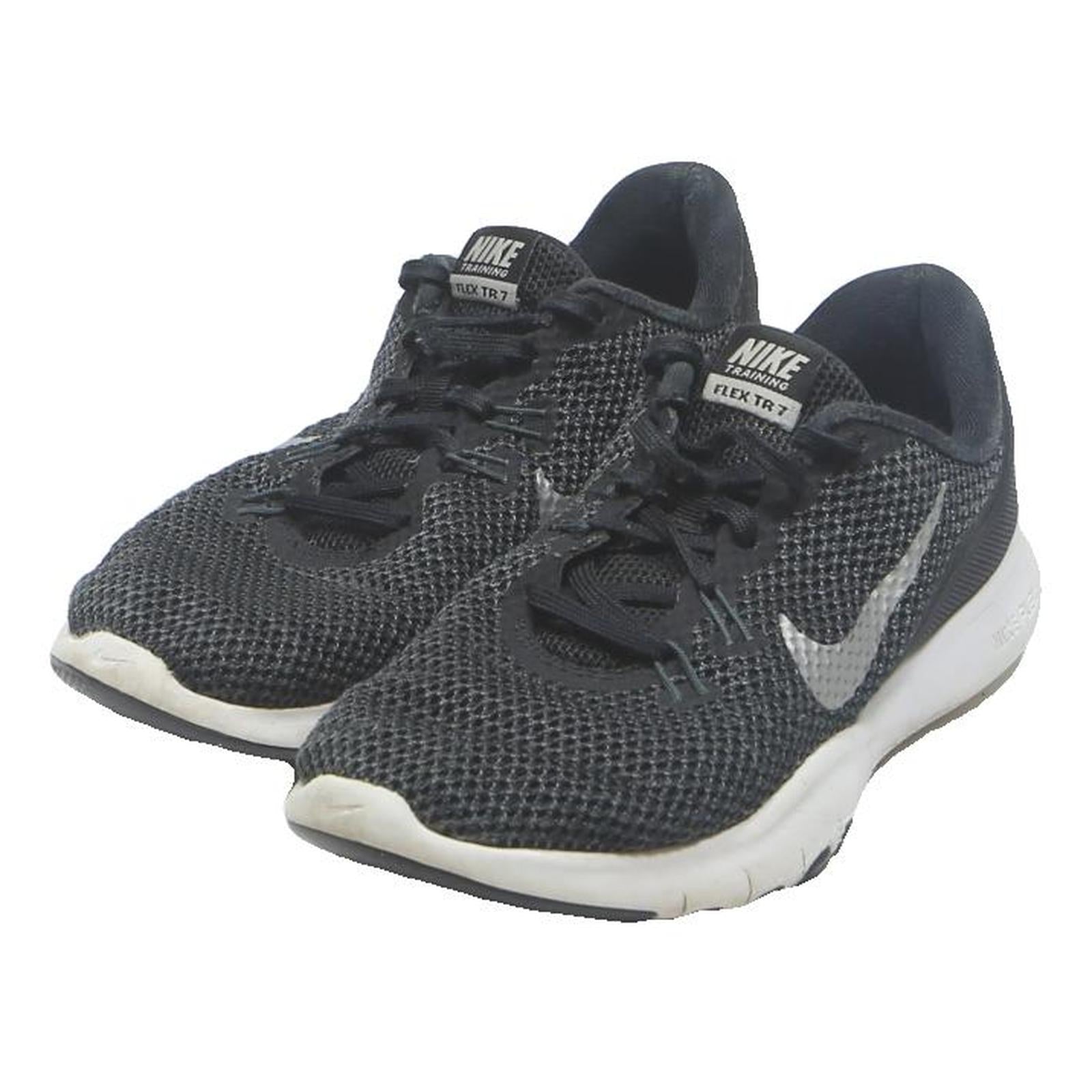 NIKE Free RN Womens Trainers Lightweight Running Shoes Black & White Synthetic