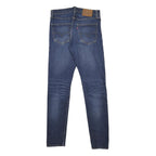 LEVI'S 512 Big E Mens Jeans Blue Slim Skinny Denim Medium W31 L34 Classic Style