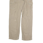 CARHARTT Mens Cotton Beige Regular Straight Trousers W30 L31 Casual Workwear