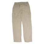CARHARTT Mens Cotton Beige Regular Straight Trousers W30 L31 Casual Workwear