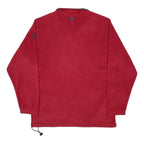 NAUTICA Mens Red & Grey Pullover Plain Zip Crew Neck Basic Knit L Nautica Jeans