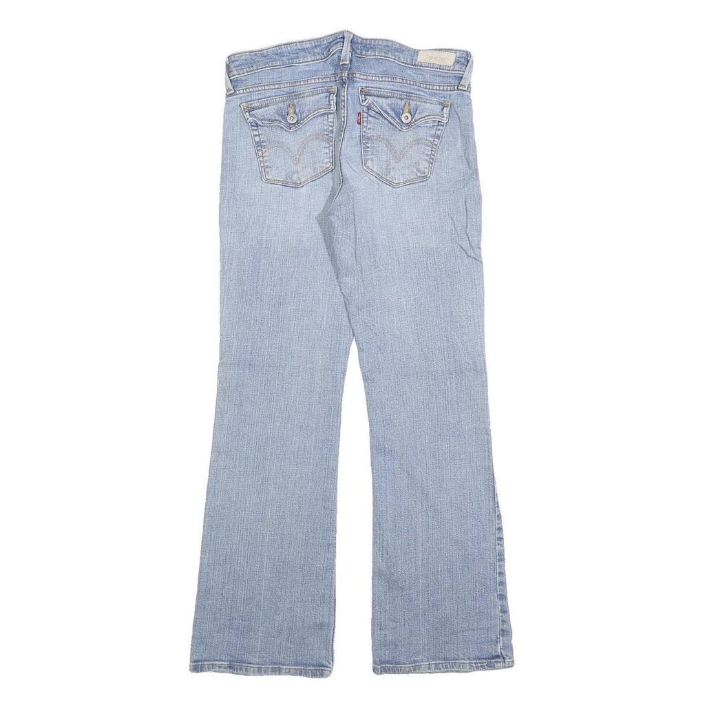 LEVI'S Womens 545 Jeans Blue Regular Bootcut Denim Light W32 L32 Classic Fit