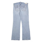 LEVI'S Womens 545 Jeans Blue Regular Bootcut Denim Light W32 L32 Classic Fit