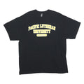 OURAY Mens Black Pacific Lutheran University Grandma T-Shirt XL Short Sleeve