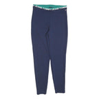 TOMMY JEANS Womens Joggers Navy Blue Slim Tapered M W28 L28 Logo Waistband