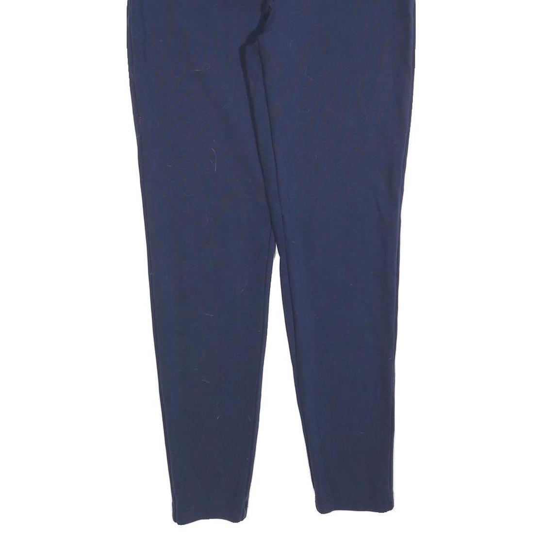 TOMMY JEANS Womens Joggers Navy Blue Slim Tapered M W28 L28 Logo Waistband