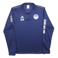 ADIDAS Mens Blue Club Des 100 Crew Neck S Sports Sweatshirt Pullover