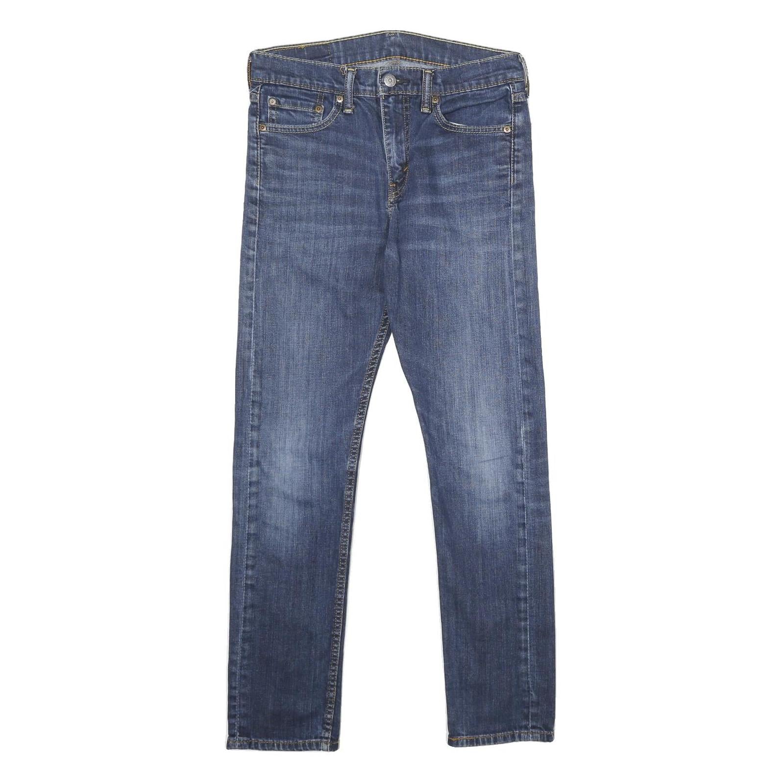 LEVI'S 510 Mens Jeans Blue Slim Skinny Denim Medium Wash W29 L30 Stretch