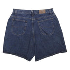LEE Womens Denim Blue Casual Shorts L W32 Classic Cotton Pockets