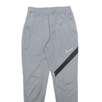 NIKE Mens Joggers Grey & Black Slim Tapered S W24 L28 Athletic Sportswear