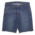 WRANGLER Mens Denim Blue Shorts M W32 Classic Cotton Blend Casual