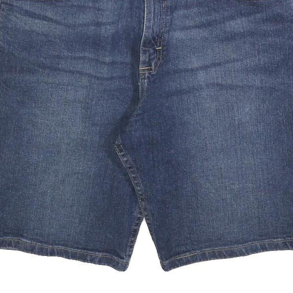 WRANGLER Mens Denim Blue Shorts M W32 Classic Cotton Blend Casual