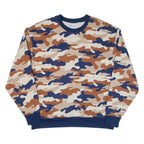CHAMPION Camouflage Mens Sweatshirt Brown XL