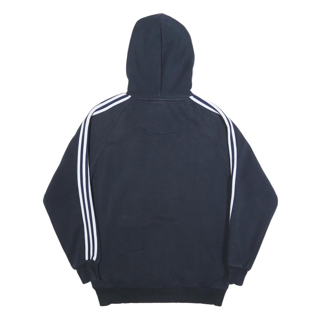 ADIDAS Womens Black Hoodie XL Cotton Blend Sportswear Casual Pullover