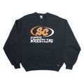 RUSSELL ATHLETIC ST. Charles Wrestling Mens Sweatshirt Black USA XL
