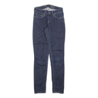 LEVI'S Womens Jeans Blue Slim Skinny Denim Medium W26 L30 Classic Fit Zip