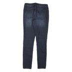 DKNY Womens Slim Blue Denim Jeans Cotton Blend Zip W28 L31 Stylish Fit