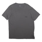 BOSS HUGO BOSS Mens Grey Modern T-Shirt L Short Sleeve Crew Neck Cotton Blend