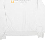 CHAMPION REVERSE WEAVE Mens White Education Health & Human Sciences Crew Neck L
