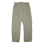 JACK WOLFSKIN Womens Regular Beige Outdoor Cargo Trousers W30 L31 Polyester