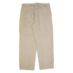 CHAPS Chino Mens Trousers Beige Regular Straight W36 L32