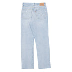 LEVI'S 501 BIG E Jeans Distressed Womens Blue Straight Stone Wash W25 L28