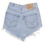 LEVI'S Altered Womens Denim Shorts Blue M W24