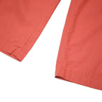TOMMY HILFIGER Mens Regular Red Cotton Blend Trousers W28 L30 Clasp Pocket