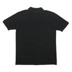 KAPPA Mens Black Short Sleeve Plain 3XL Cotton Polo Shirt Classic Fit