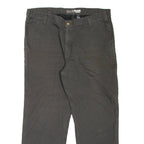 CARHARTT Lined Workwear Mens Jeans Grey Relaxed Tapered W40 L30