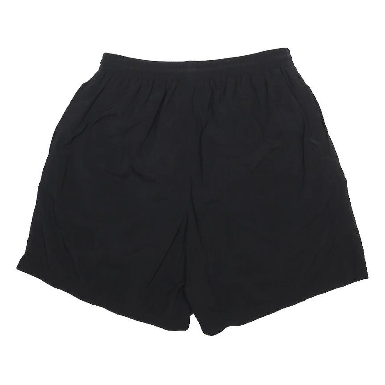 CHAMPION Mens Black Nylon Casual Shorts L W28 Lightweight Sportswear