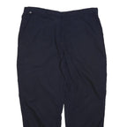 CARHARTT Mens Cotton Blend Navy Regular Fit Straight Leg Trousers W38 L30