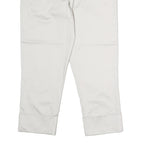 AQUASCUTUM Womens Cotton Blend White Regular Straight Trousers W28 L13 Smart