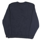 TOMMY HILFIGER Womens Navy Blue Crew Neck L Sweatshirt Cotton Pullover