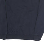 TOMMY HILFIGER Womens Navy Blue Crew Neck L Sweatshirt Cotton Pullover