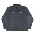 COLUMBIA Mens Black Pullover Fleece Ski Jumper Stand-Up Collar XL Outdoor Warm