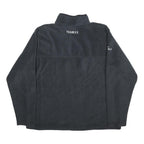 COLUMBIA Mens Black Pullover Fleece Ski Jumper Stand-Up Collar XL Outdoor Warm