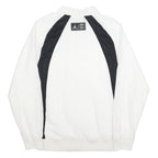 AIR JORDAN Mens White & Black Paris Saint-Germain Jacket XS Nylon Zip