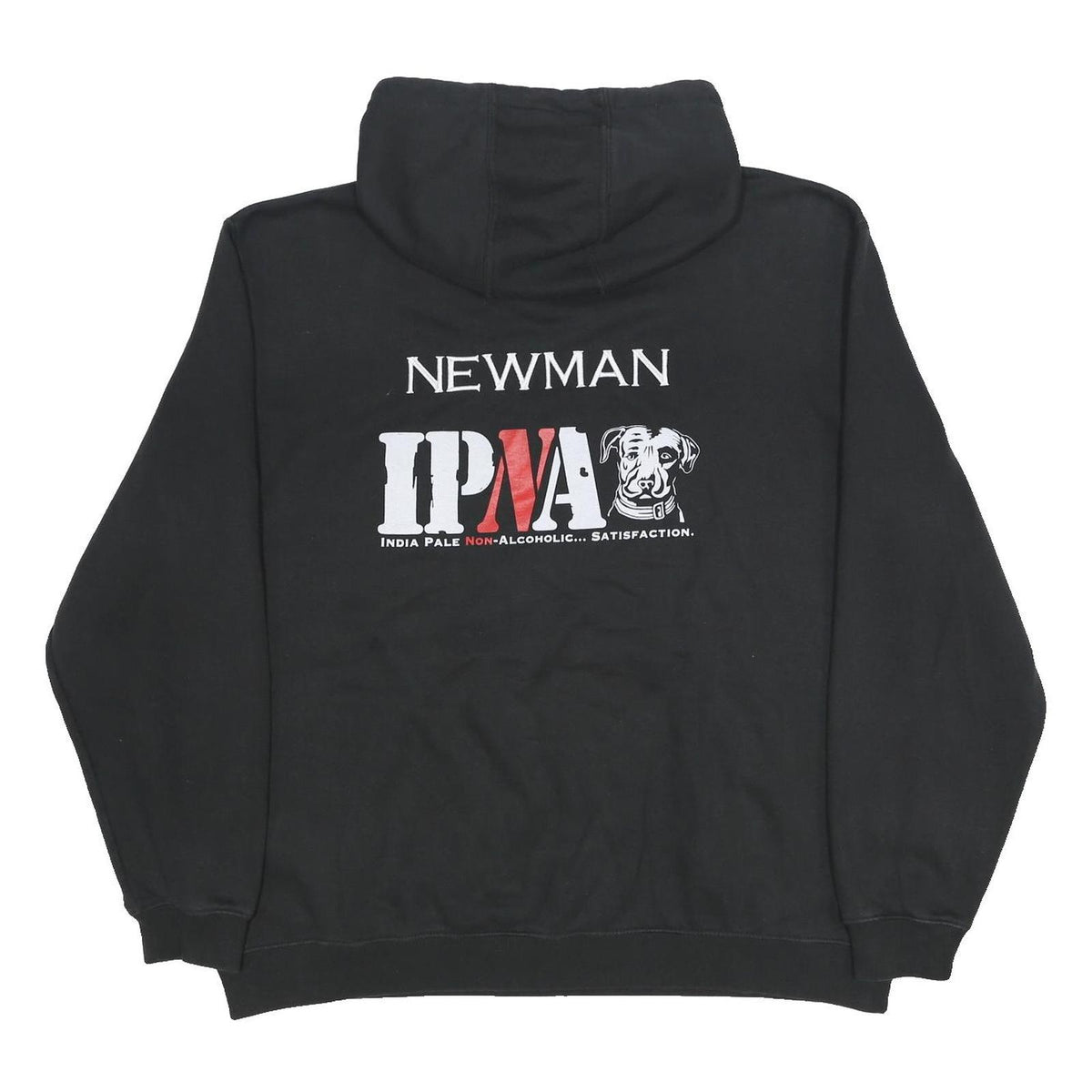 CARHARTT Mens Black Lagunitas Pullover 2XL Cotton Blend Hoodie Printed Logo