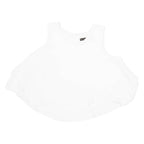 ZARA Womens Blouse Vest White Sleeveless M