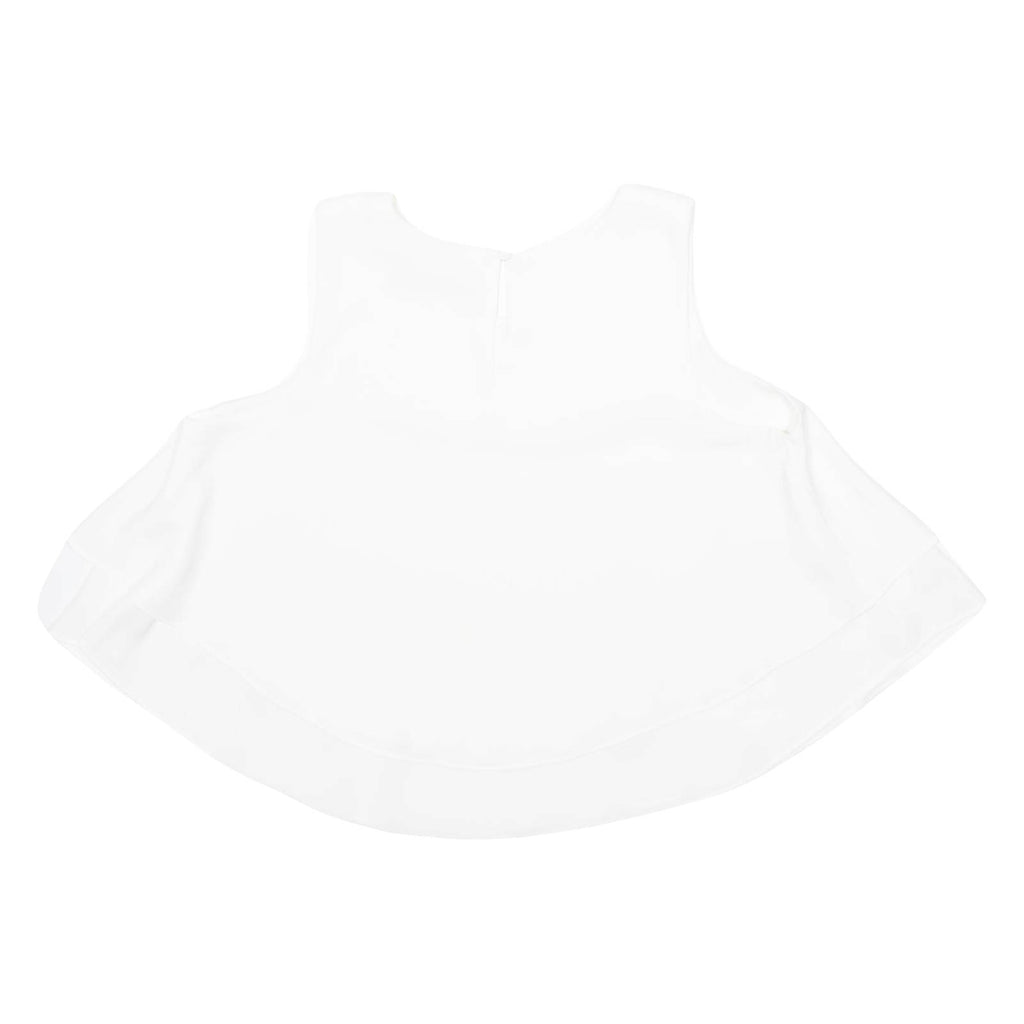 ZARA Womens Blouse Vest White Sleeveless M