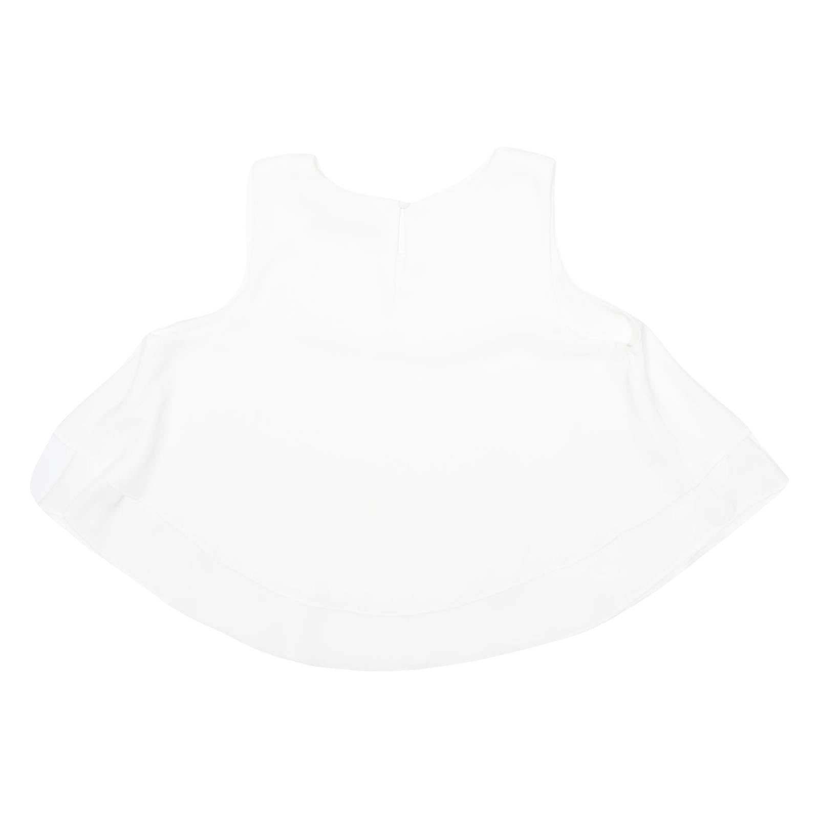 ZARA Womens Blouse Vest White Sleeveless M