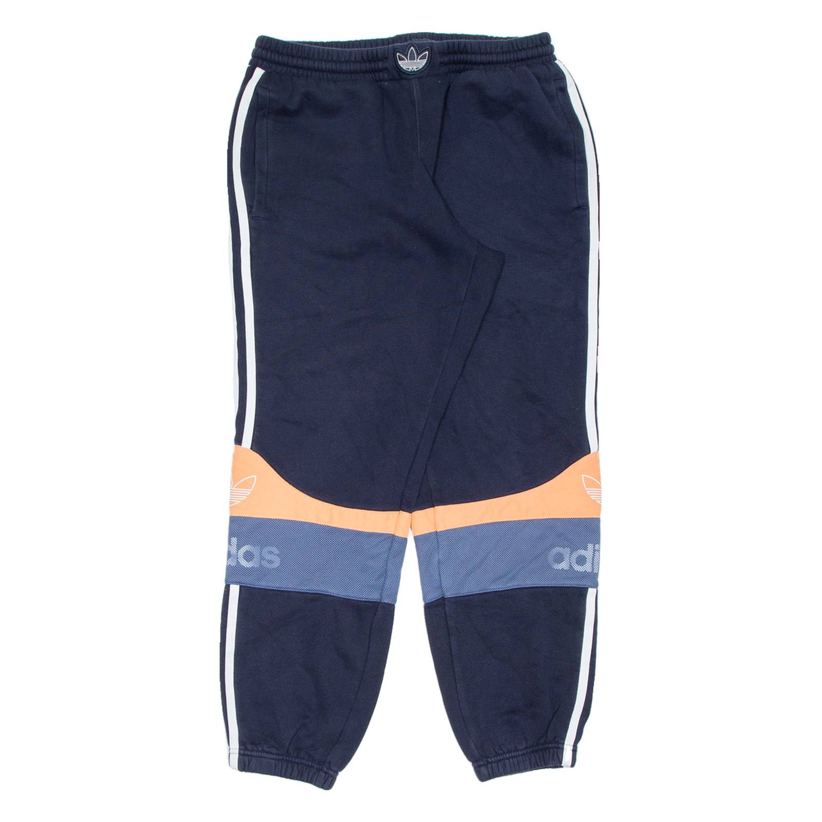 ADIDAS Womens Joggers Blue Tapered M W29 L26