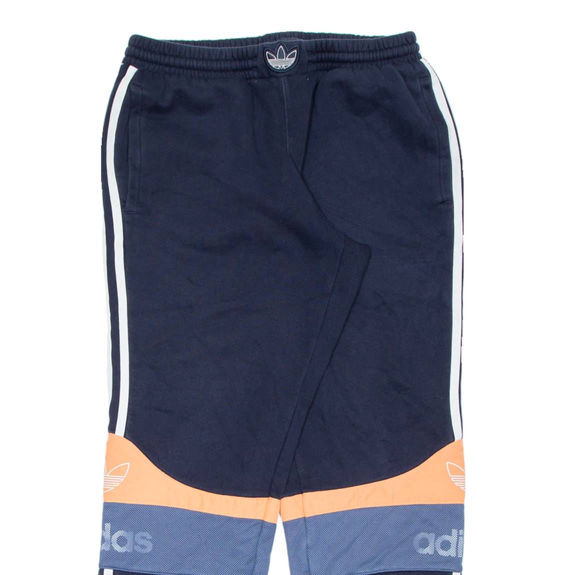 ADIDAS Womens Joggers Blue Tapered M W29 L26