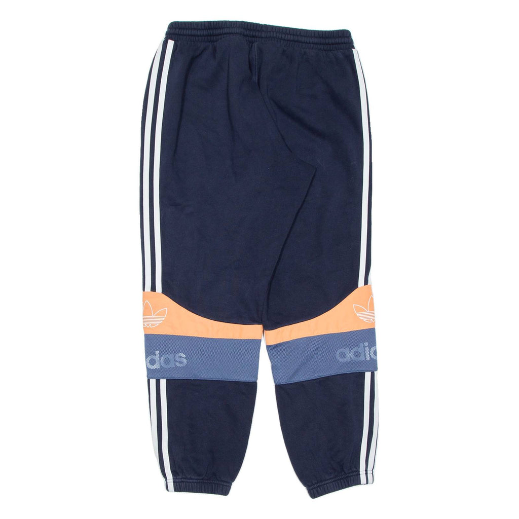 ADIDAS Womens Joggers Blue Tapered M W29 L26