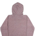 THE NORTH FACE Womens Pink Full Zip Hoodie M Cotton Blend Casual Outdoor Wear