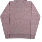 THE NORTH FACE Womens Pink Full Zip Hoodie M Cotton Blend Casual Outdoor Wear