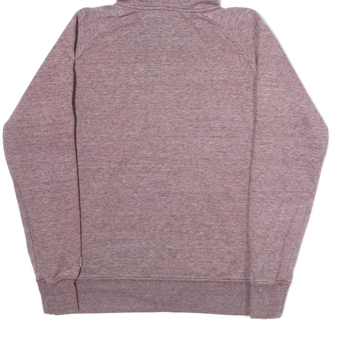 THE NORTH FACE Womens Pink Full Zip Hoodie M Cotton Blend Casual Outdoor Wear