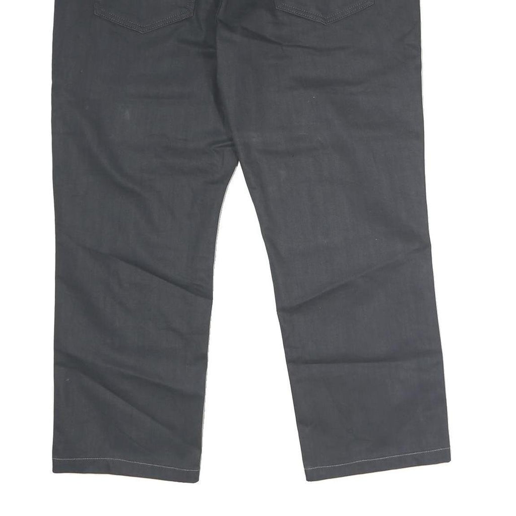 LEVI'S 541 Mens Jeans Black Regular Straight Denim W36 L27 Cotton Blend Zip