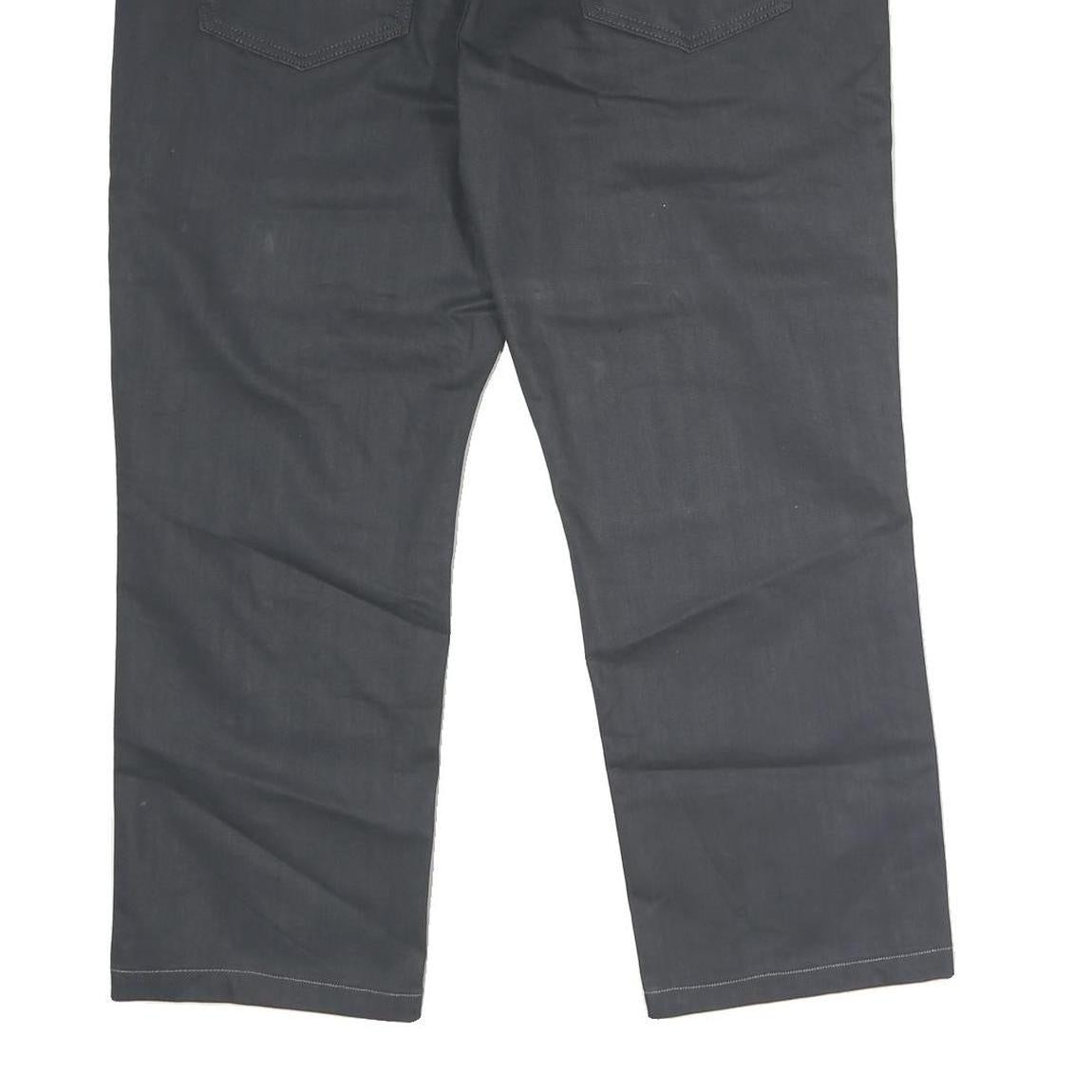 LEVI'S 541 Mens Jeans Black Regular Straight Denim W36 L27 Cotton Blend Zip